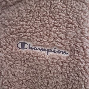 Champion quarter zip sherpa sweatshirt